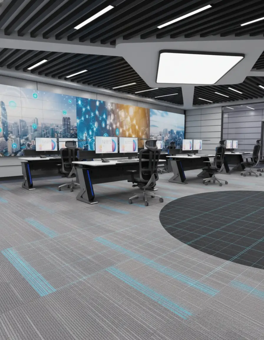 Control Room Floor Planning Qatar
