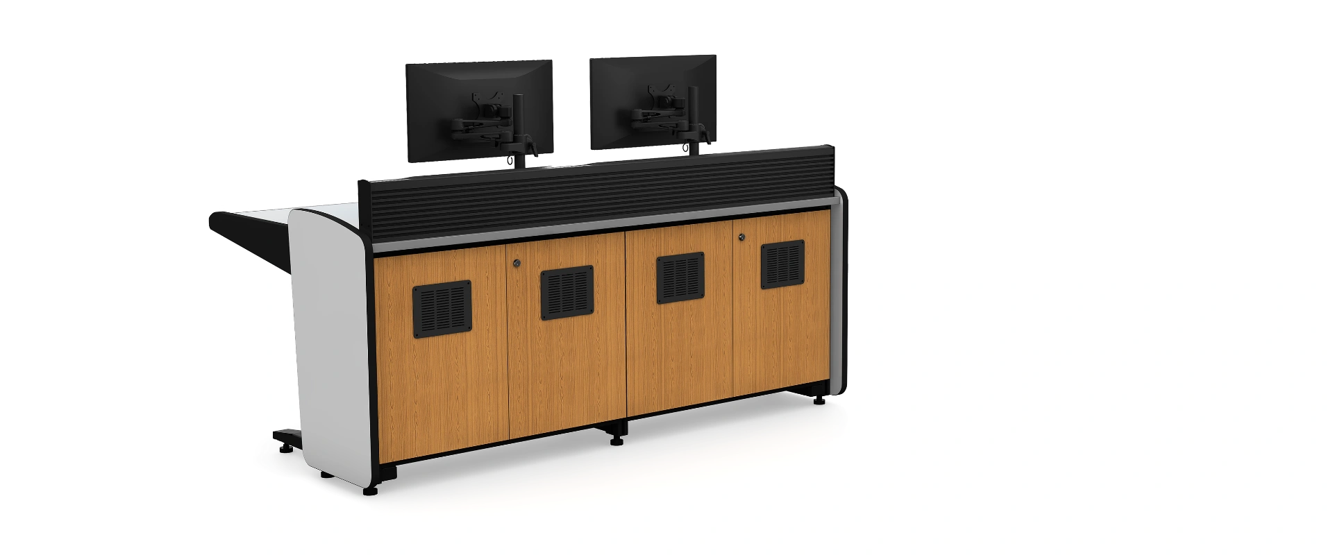 XLAT console ergonomic design