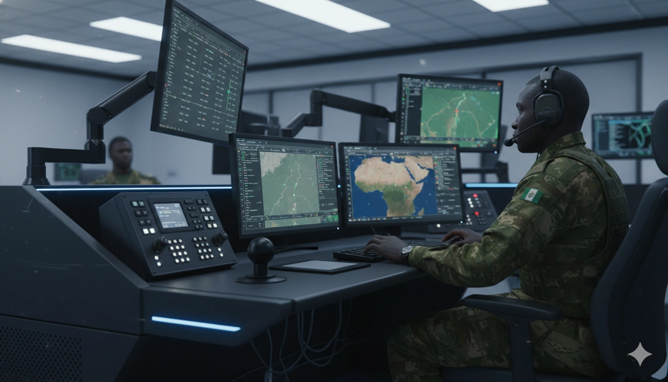 Military control room solutions in Nigeria OnePWS
