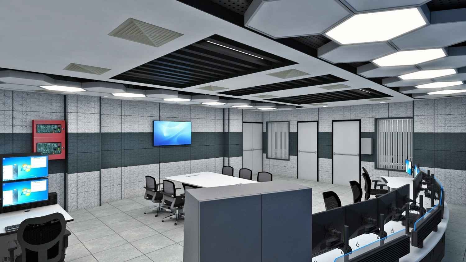 Shell Hazira Control Room Interior